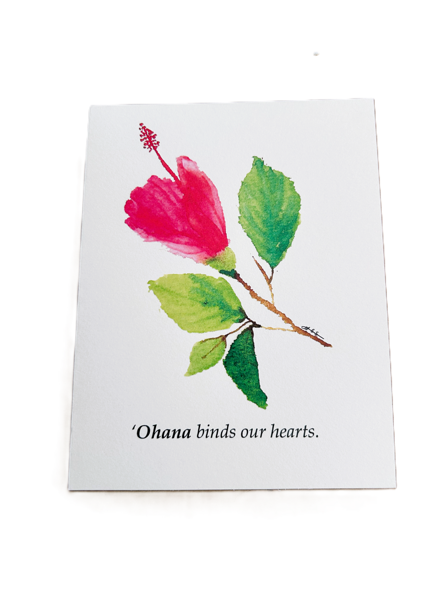 'Ohana Greeting card