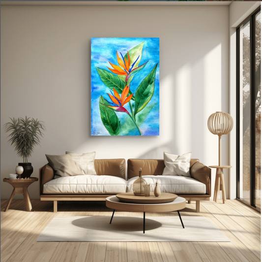 Delicate Bird of Paradise