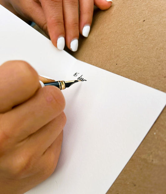 Bird of paradise Greeting card