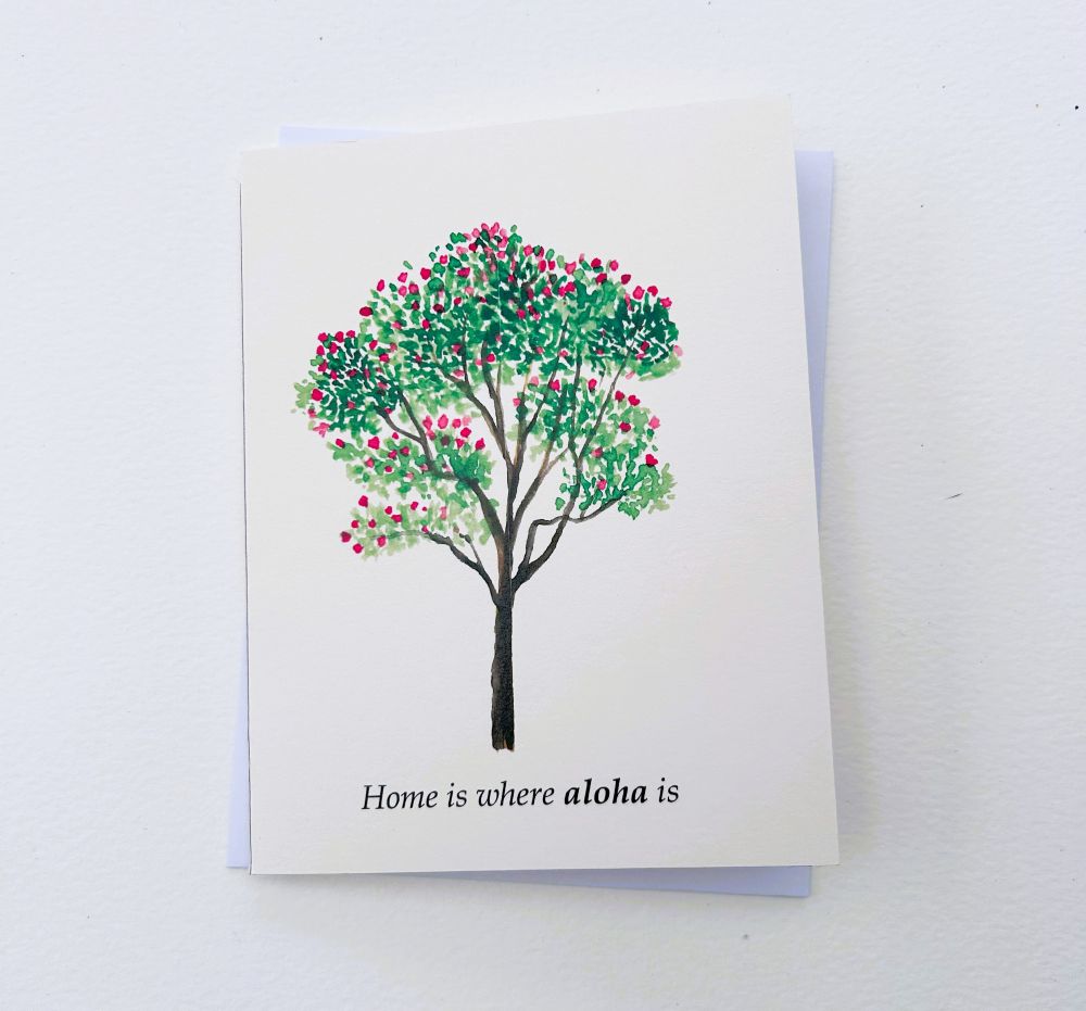 Aloha Greeting card