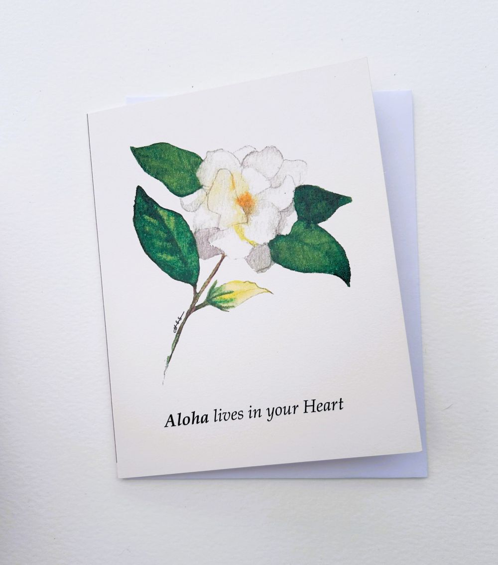 Aloha Greeting card